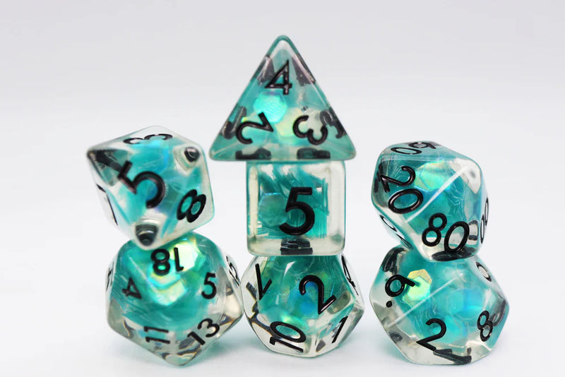 Foam Brain Games RPG Dice Set: Siren Sparkle