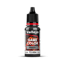Vallejo: 12ml: Game Color: Metallic: Dark Gunmetal