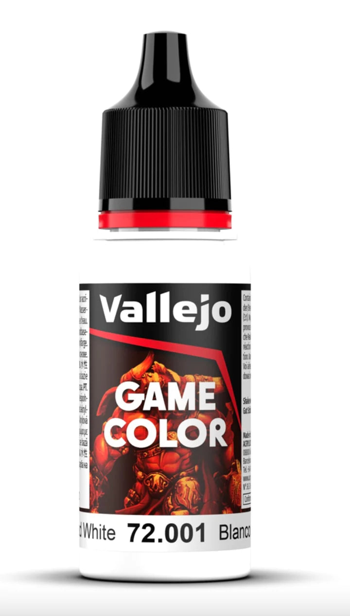 Vallejo: 12ml: Game Color: Dead White