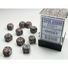 Chessex Speckled: 12MM D6 Granite (36)