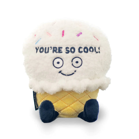 Punchkins: Plush Ice Cream Cone: "You're So Cool"