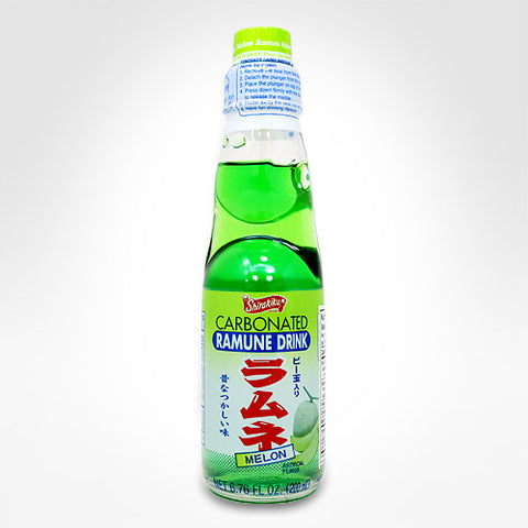 6.76oz Ramune Drink: Melon
