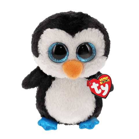 TY: Original Beanie Babies: Small: Waddles the Penguin