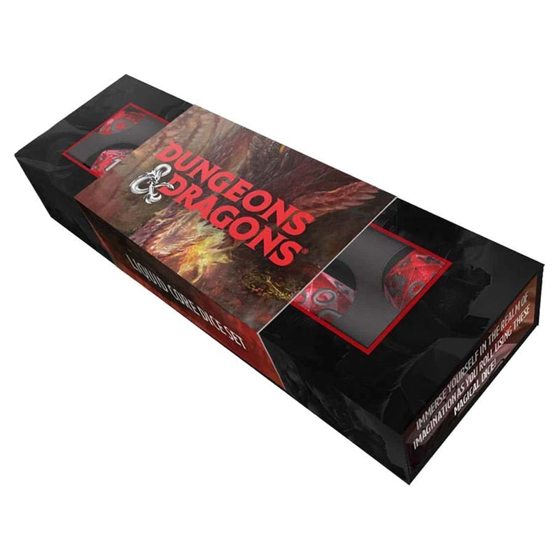 16mm D&D Dragon Breath Liquid Core Dice Set