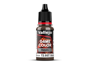 Vallejo: 12ml: Game Color: Metallic: Bright Bronze