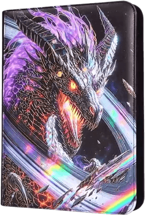 Maggot Labs: 9-Pocket Zippered Binder: Saturn's Ringwyrm: Time Devourer
