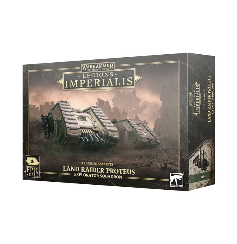 Warhammer The Horus Heresy: Legions Imperialis: Land Raider Proteus Explorator Squadron