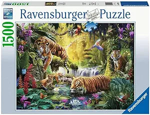 Ravensburger: 1500 Pieces: Tranquil Tigers