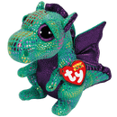 TY: Beanie Boos: Medium: Cinder (Green Dragon)