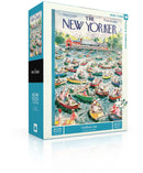 New York Puzzle Company: (1,500 Piece) Gridlock Lake