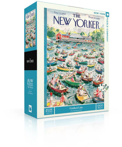 New York Puzzle Company: (1,500 Piece) Gridlock Lake