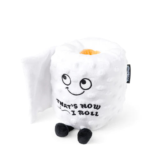 Punchkins: Plush Toilet Paper: "That's How I Roll"