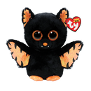 TY: Beanie Boos: Small: Mortimer (Black Bat)