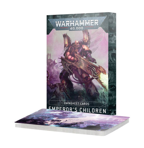 Warhammer 40,000: Emperor's Children: Datasheet Cards