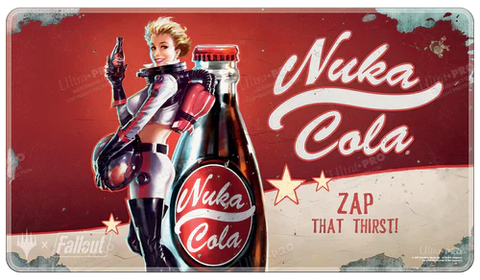 Ultra PRO: Playmat Holofoil - Fallout (Nuka-Cola Pinup)