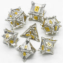 Foam Brain Games: Warrior's Flail: Metal RPG Dice Set: Holy
