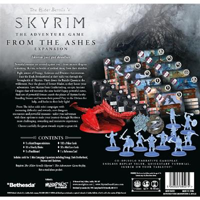 The Elder Scrolls: Skyrim: The Adventure Board Game: From the Ashes Expansion