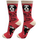 Life is Better Socks: Bernadoodle