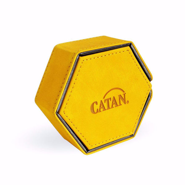 Catan: Hexatower Premium Dice Tower: Yellow