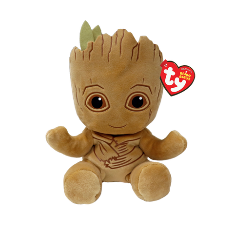 TY: Original Beanie Babies: Small: Groot (Marvel)