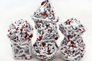 Foam Brain Games: Metal RPG Dice Set: Hollow: Blood Bones