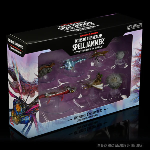 D&D: Icons of the Realms: Spelljammer: Asteroid Encounters
