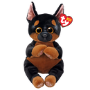 TY: Beanie Bellies: Medium: Fritz (Tan and Black Dog)