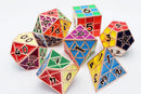 Foam Brain Games: Metal RPG Dice Set: Puzzle Cube: Copper