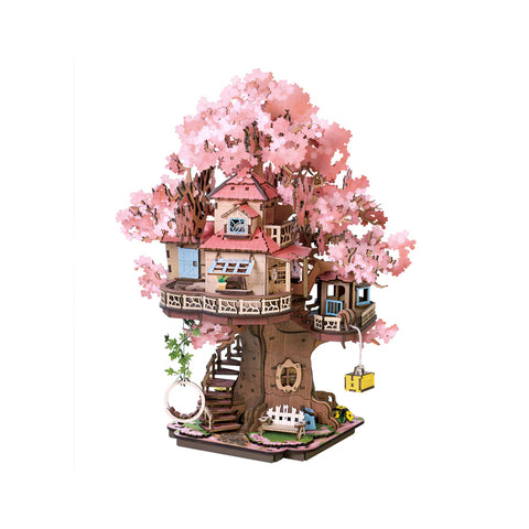 3D Puzzle Creation Set - Sakura Tree House