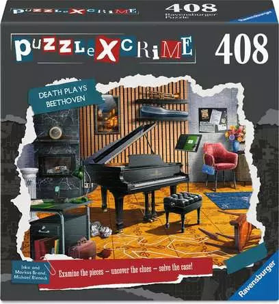 Ravensburger Puzzle: Puzzle X Crime 408 pieces - Death Plays Beethoven