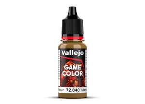 Vallejo: 12ml: Game Color: Leather Brown