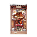Hands Craft: 3D Wooden Puzzle: DIY Book Nook: Kyoto Snow Whisper