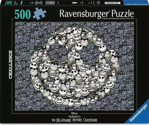 Ravensburger 500 Piece Puzzle: Disney The Nightmare Before Christmas - King Of Fright