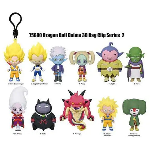 Figural 3D Bag Clip: Dragon Ball: Series 2