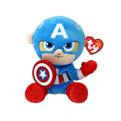 TY: Original Beanie Babies: Medium: Captain America