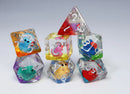 Foam Brain Games Rainbow Duckies RPG Dice Set
