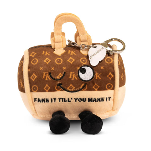 Punchkins: Plush Handbag: "Fake It Til You Make It"