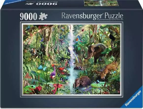 9000 Piece Puzzle: Ravensburger: Jungle Animals