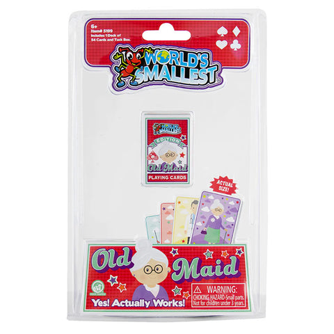 World's Smallest: Old Maid