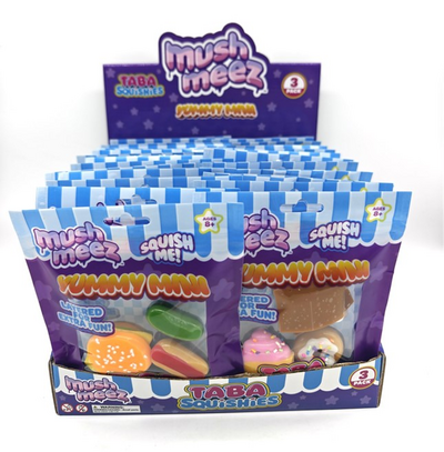 MushMeez: Taba Squishies: Minis 3 Pack