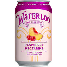 12oz Can: Waterloo: Raspberry Nectarine