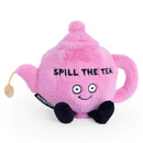 Punchkins: Plush Teapot: "Spill the Tea"