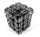 Chessex Translucent: 12MM D6 Smoke/White (36)
