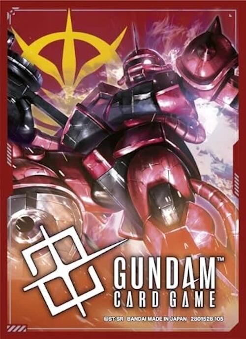 Gundam Card Game: 70 Sleeves: Char's Zaku/Zeon