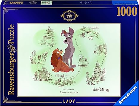 Ravensburger: 1000 Piece: Treasures from the Vault: Lady
