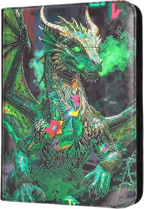 Maggot Labs: 9-Pocket Zippered Binder: Verdant Ink Sovereign