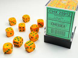 Chessex Speckled: 12MM D6 Lotus (36)