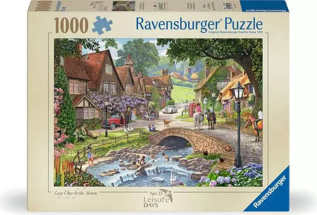 Ravensburger: 1000 Piece Puzzle: Lazy Days By The Stream