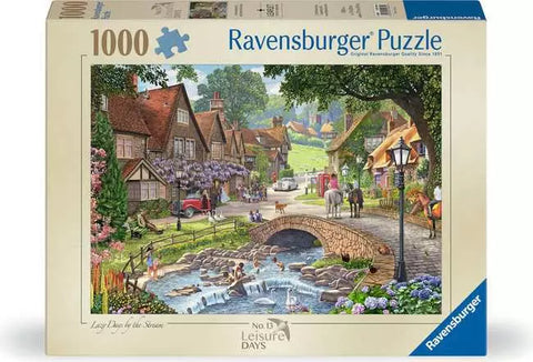 Ravensburger: 1000 Piece Puzzle: Lazy Days By The Stream