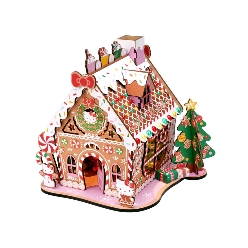 3D Book Nook - Hello Kitty Gingerbread House